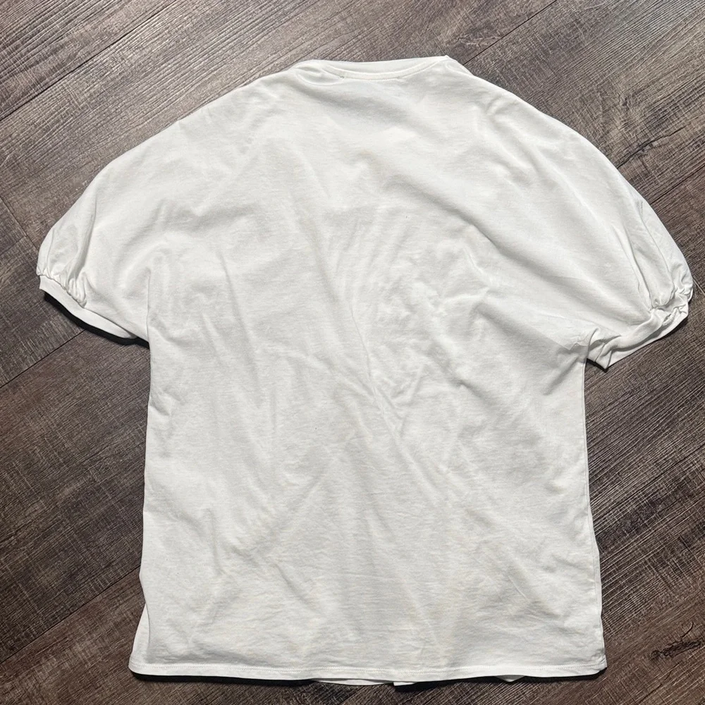 Simone Rocha White Ruched Top - Picture 10 of 14